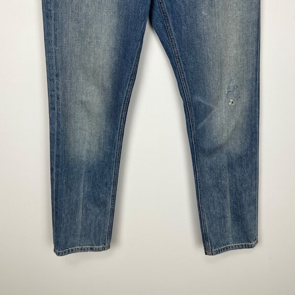 Vince Mens Straight Leg Jeans Calico Wash Distressed Faded DV270-2984 size 28 - Picture 4 of 13